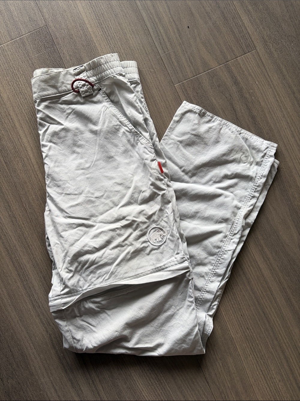 Mammut Women’s Light Gray Convertible Cargo Pantst